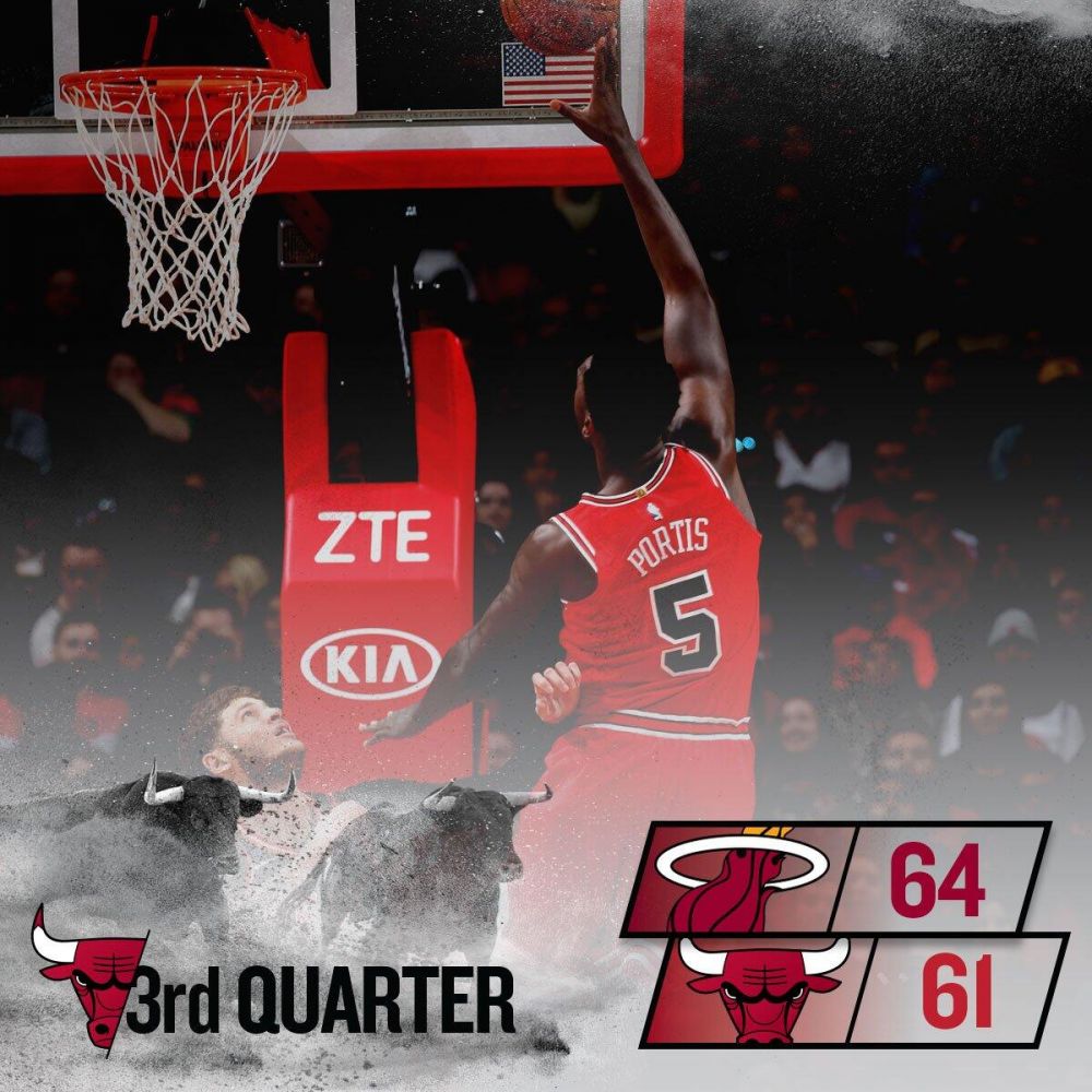 活塞客场不敌公牛，格兰特全能发挥